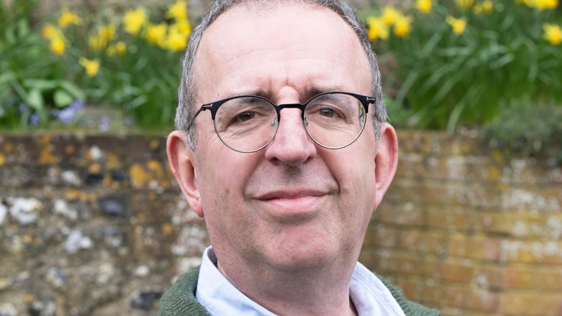 The Rev Richard Coles at Bath Literature Festival at The Guildhall