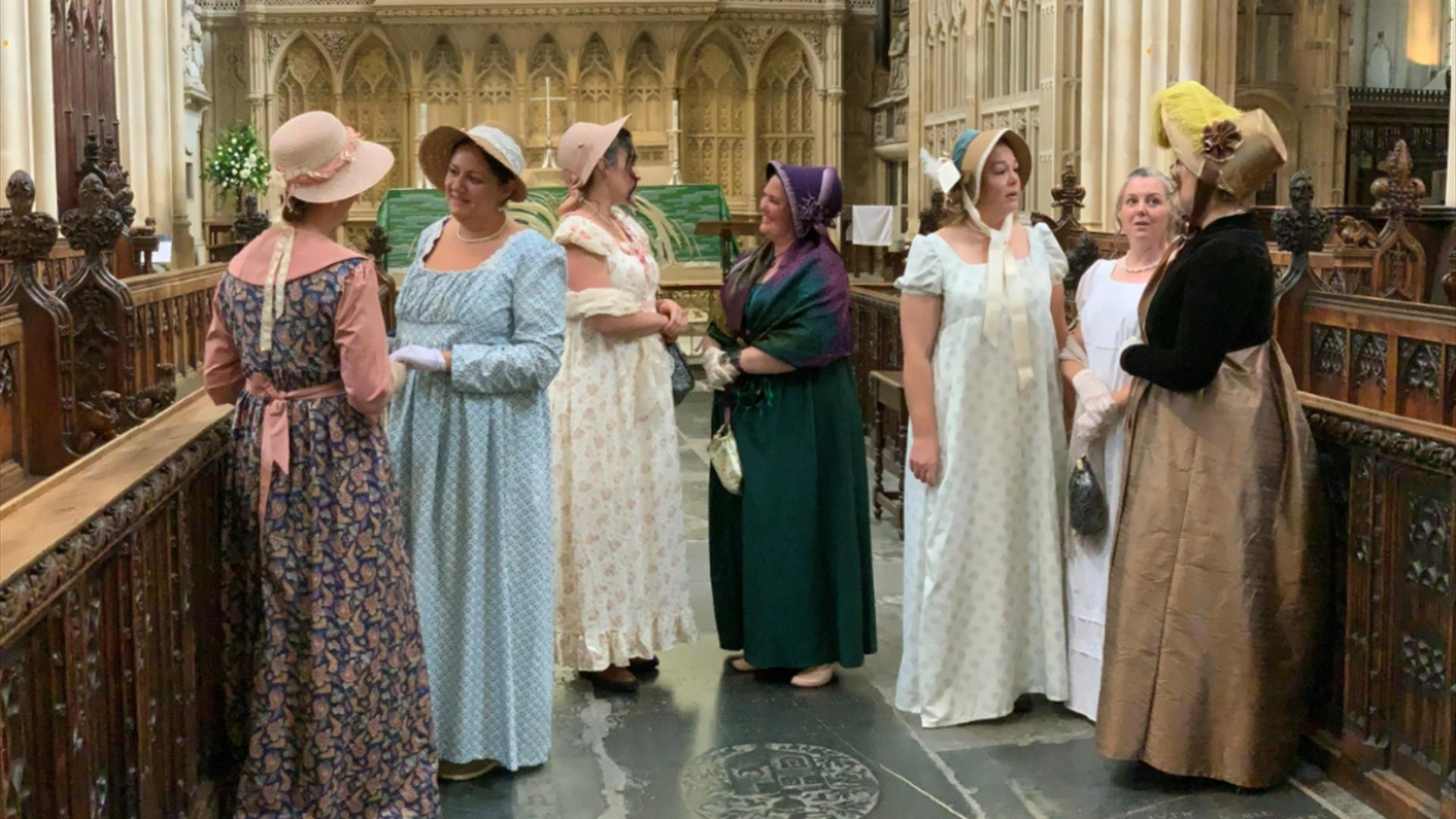 Jane Austen Regency Service at Bath Abbey