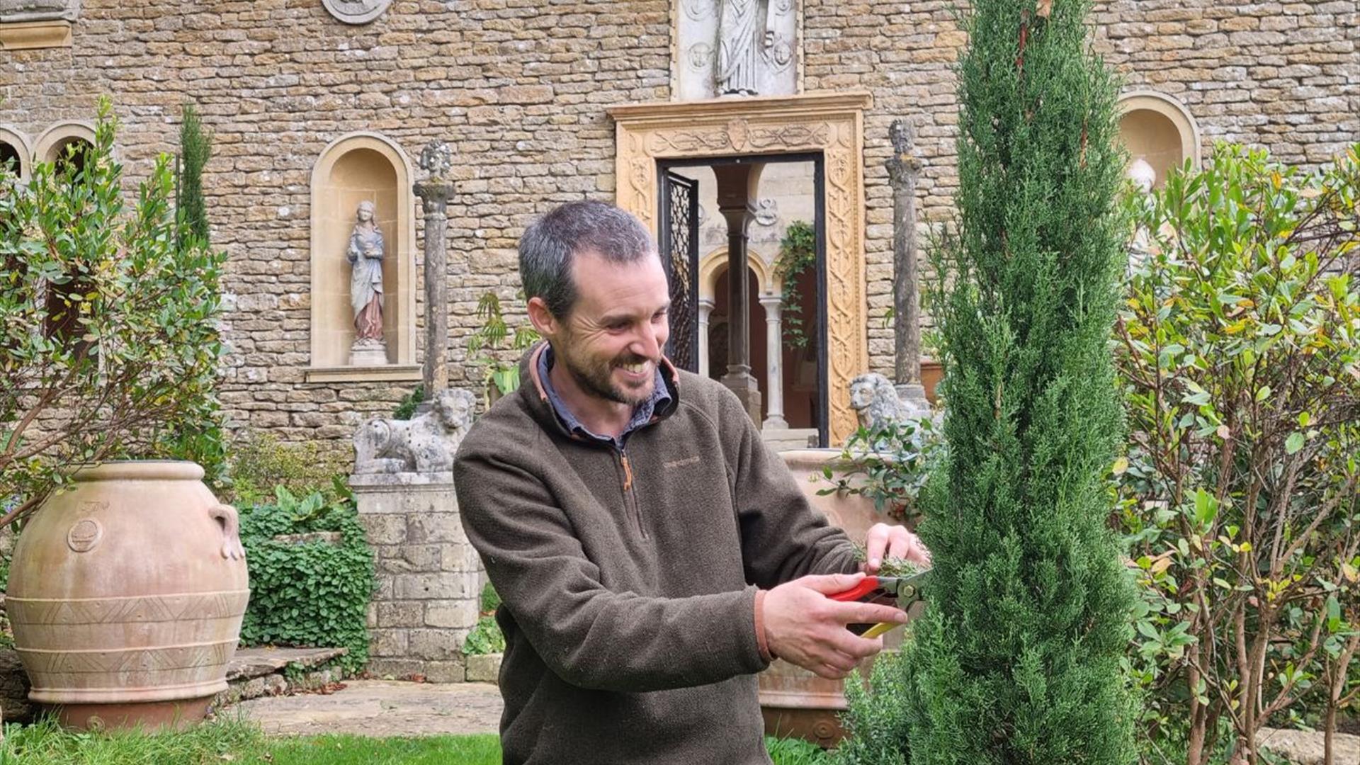 Behind the Scenes Tour (inc Walled Garden Visit) at Iford Manor Gardens