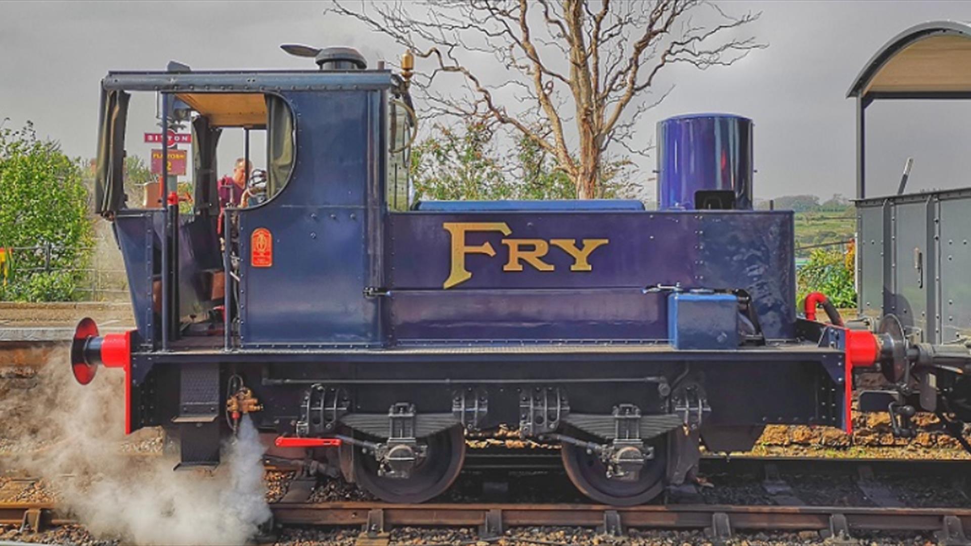Chocolate Train at the Avon Valley Railway