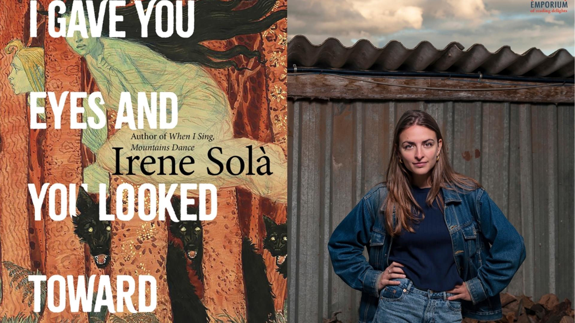I Gave You Eyes and You Looked Towards Darkness with Irene Solà at Mr B's Emporium of Reading Delights