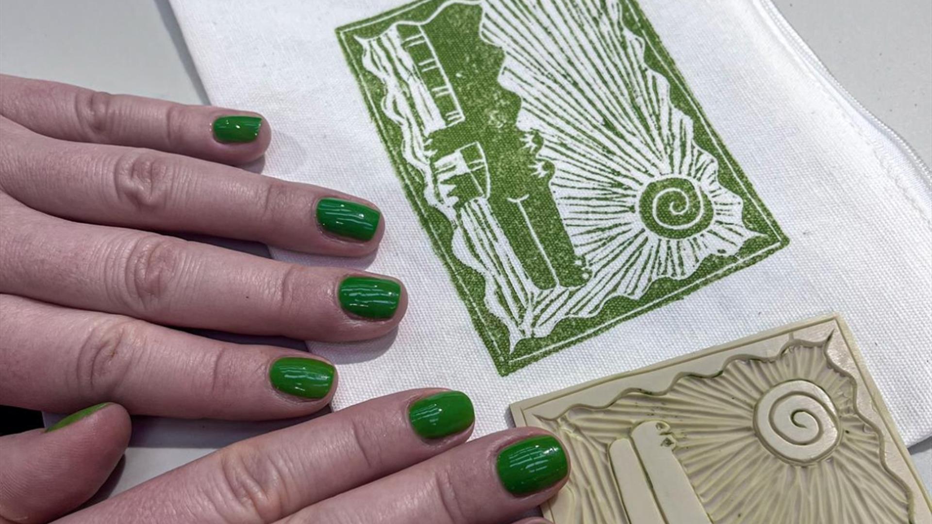 Intro to Lino: Print Your Own Wash Bag at Electric Bear Brewing Co. Taproom