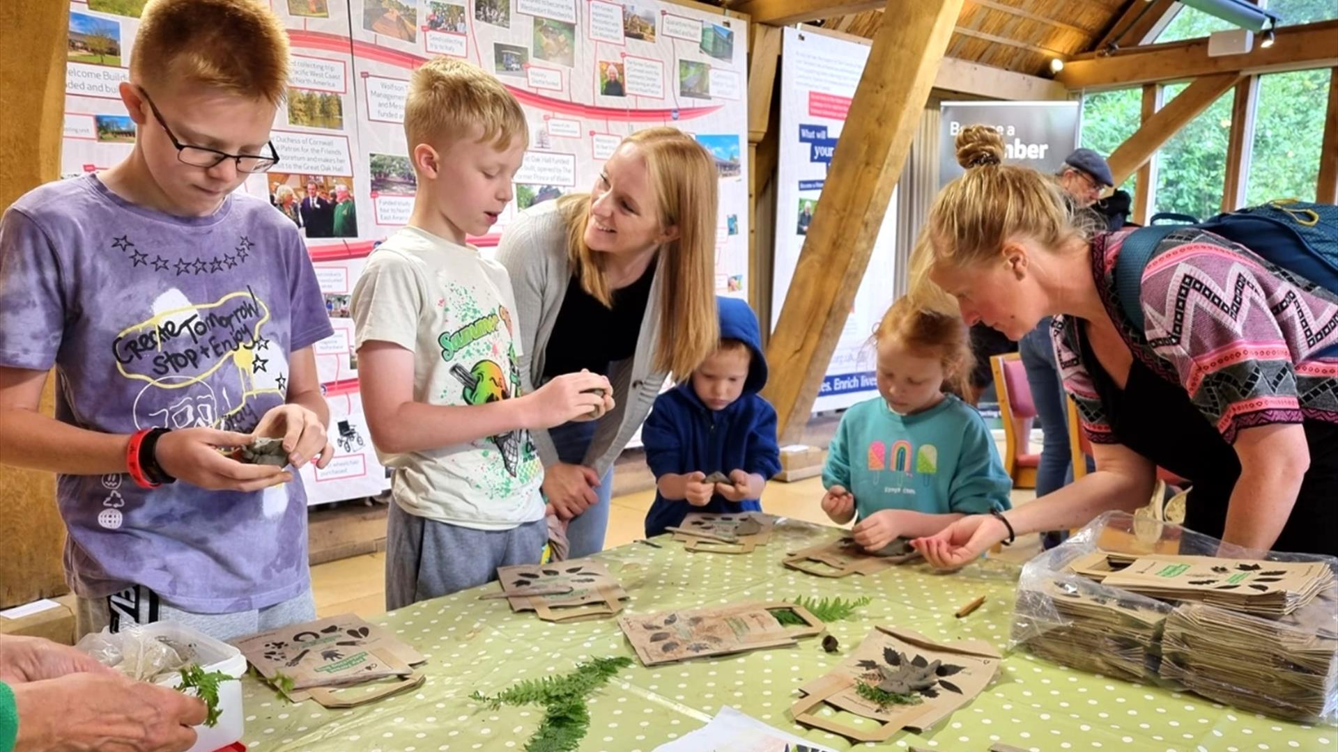 Woodland Webs – family activity days at Westonbirt Arboretum