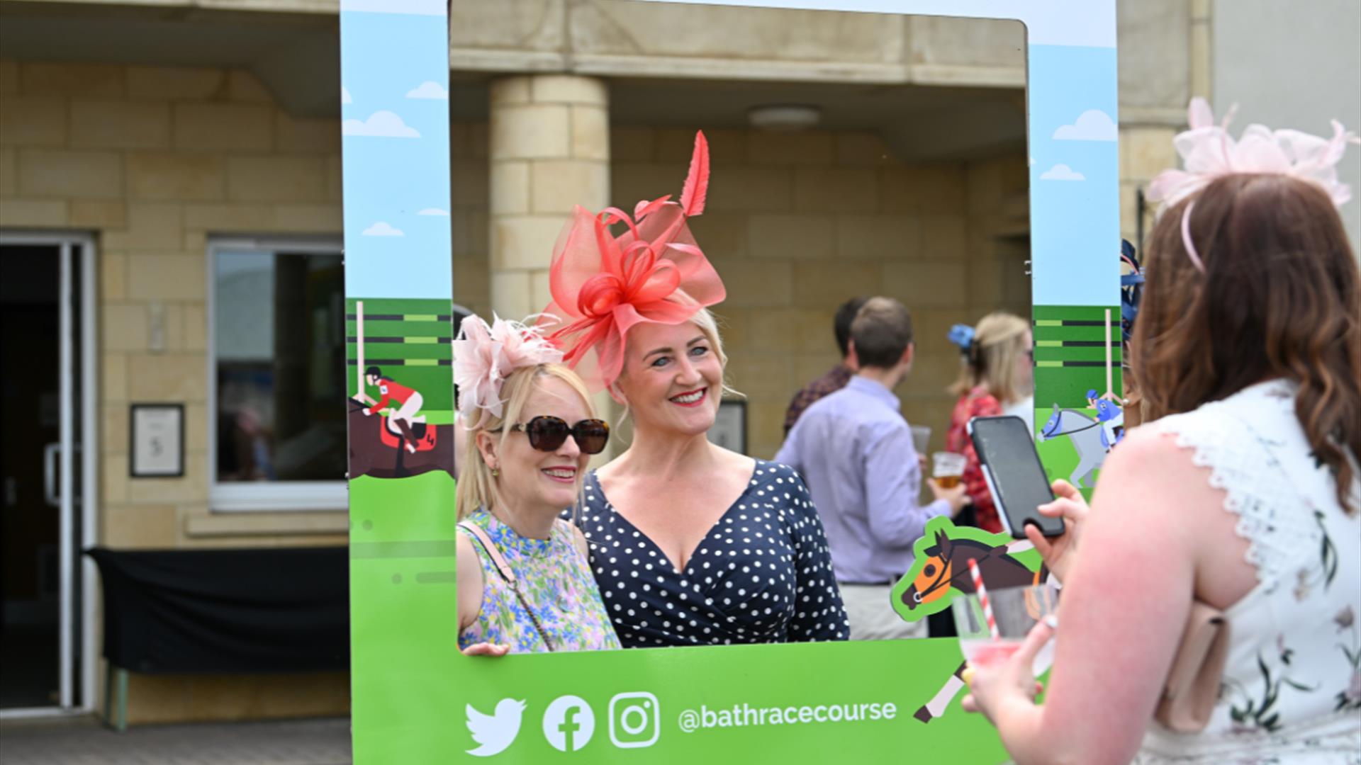 Ladies Day at Bath Racecourse
