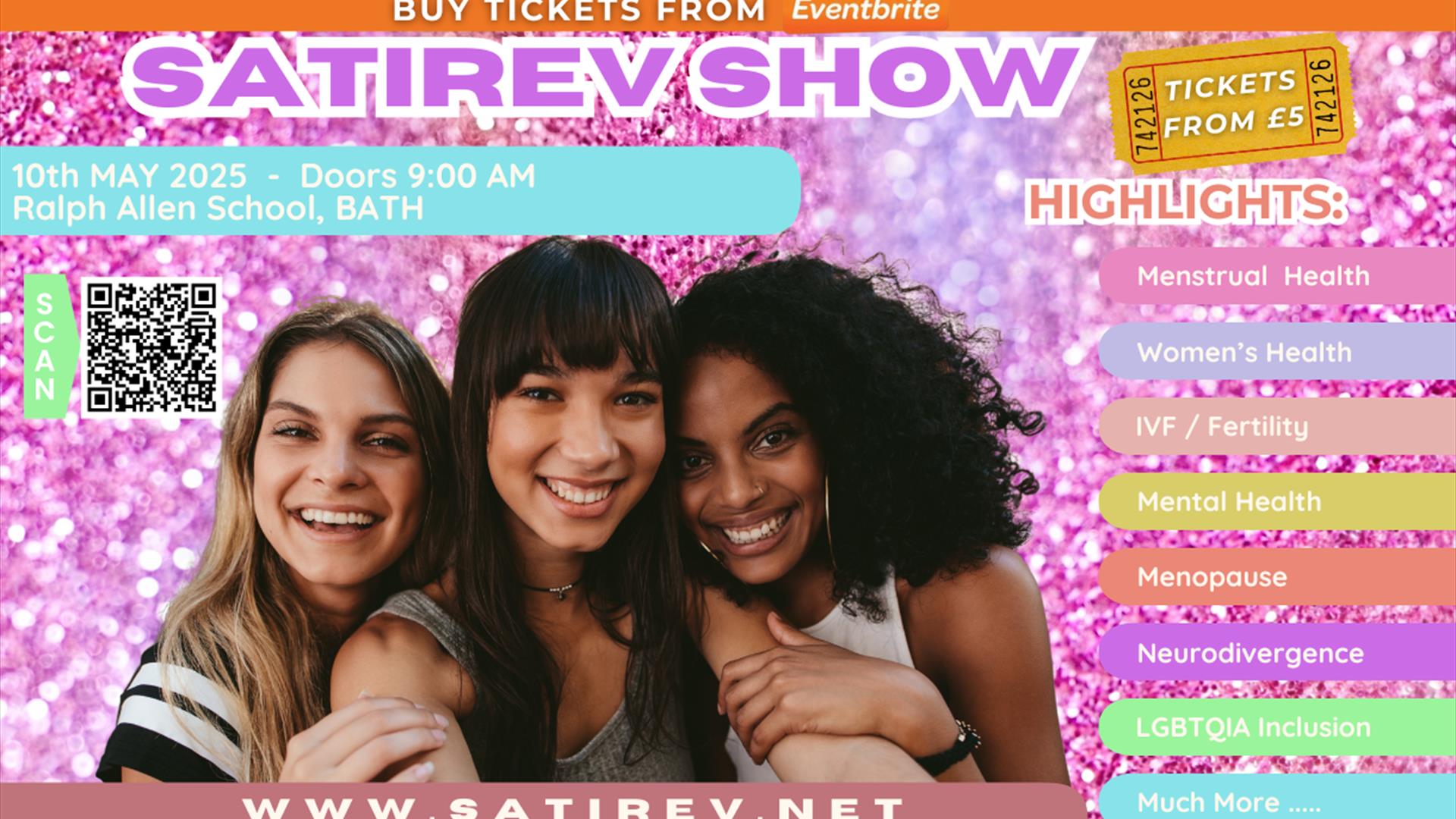 The Satirev Health & Wellbeing Show at Ralph Allen School