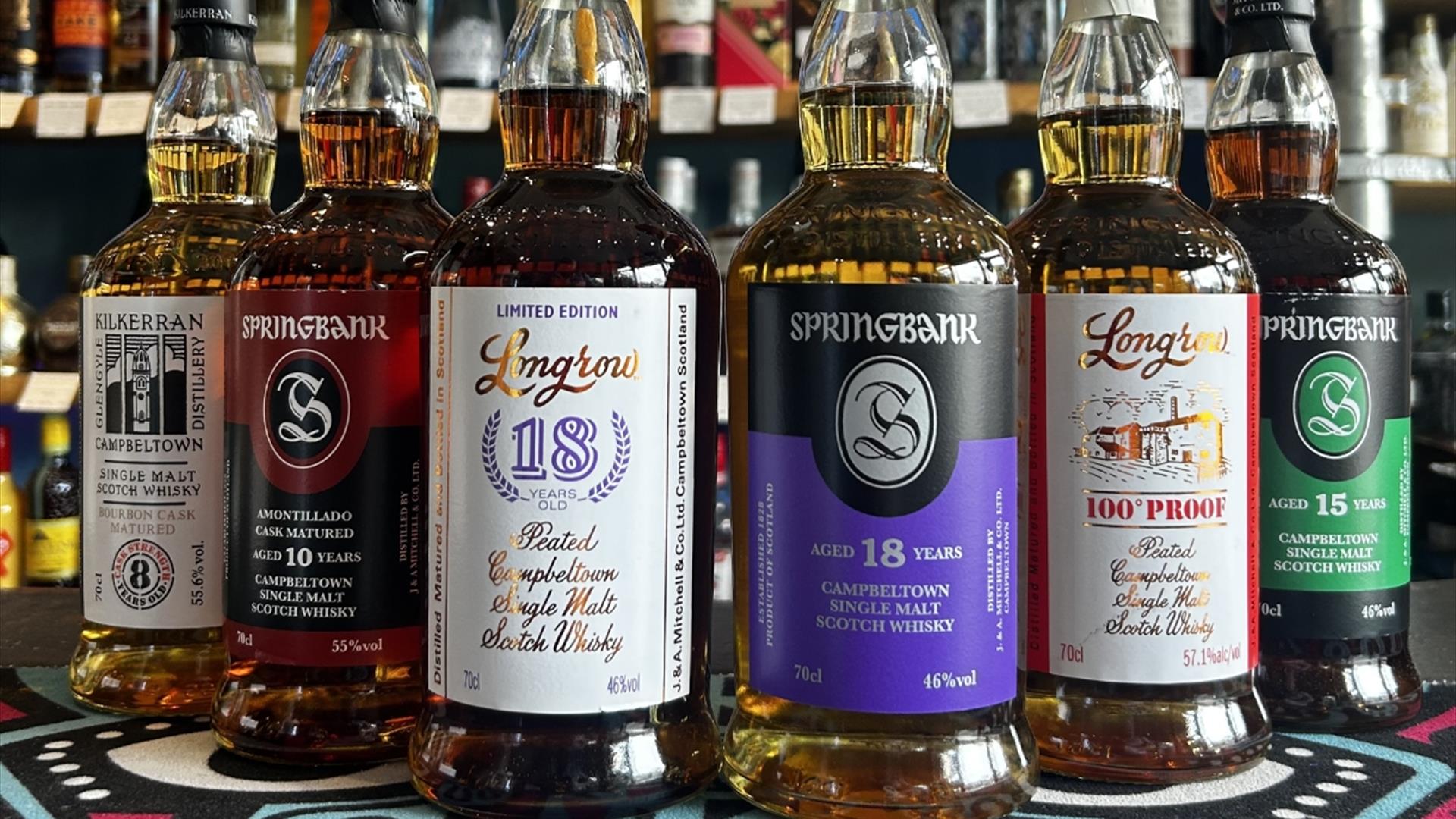 Springbank Whisky Tasting at Independent Spirit of Bath