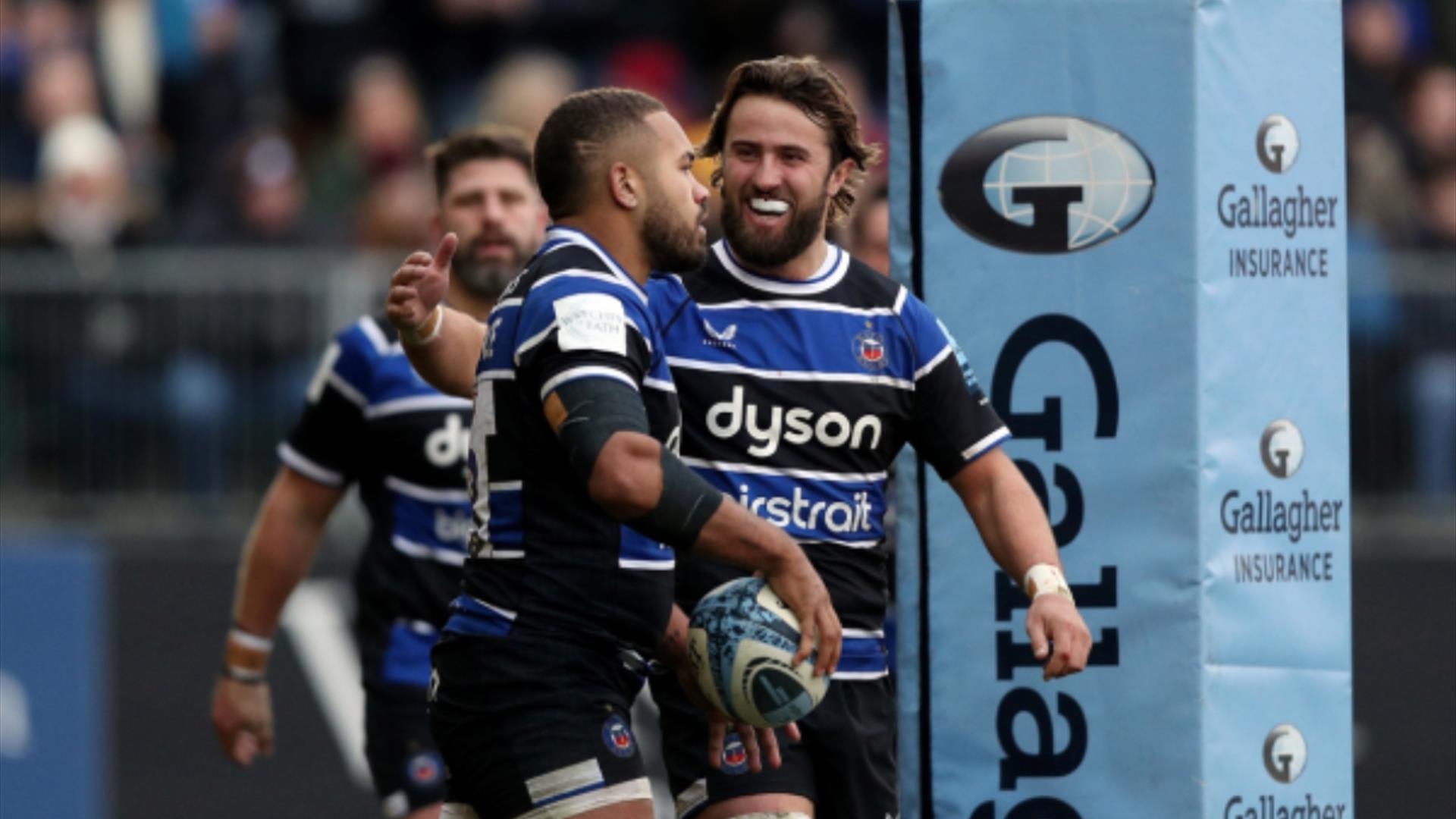 Bath Rugby v Newcastle Falcons at The Recreation Ground