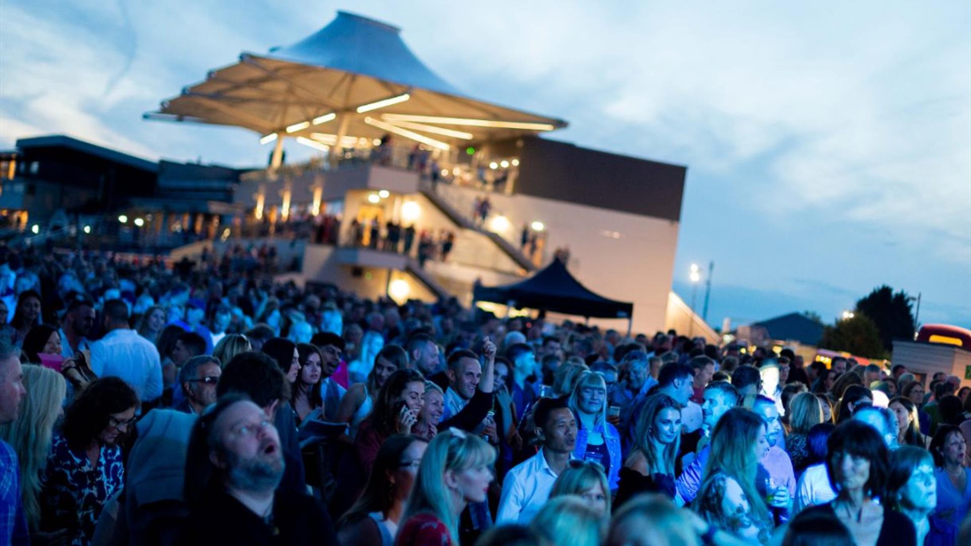 Abba Racenight at Bath Racecourse