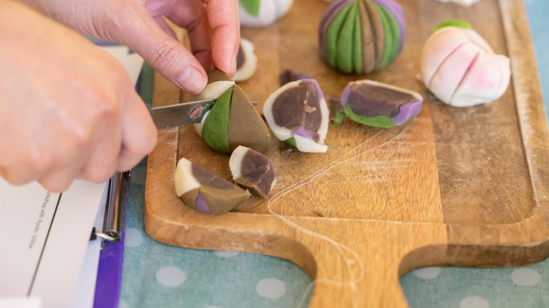 Japanese Sweets: Making Nerikiri at Museum of East Asian Art