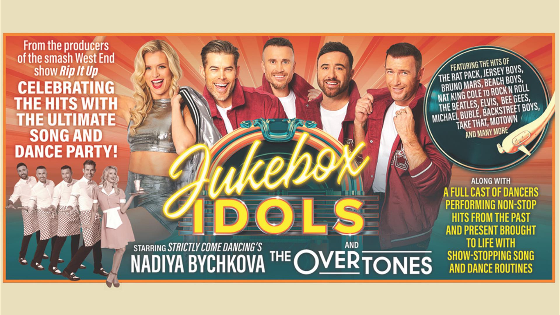Jukebox Idols Starring Nadiya Bychkova and The Overtones at The Forum