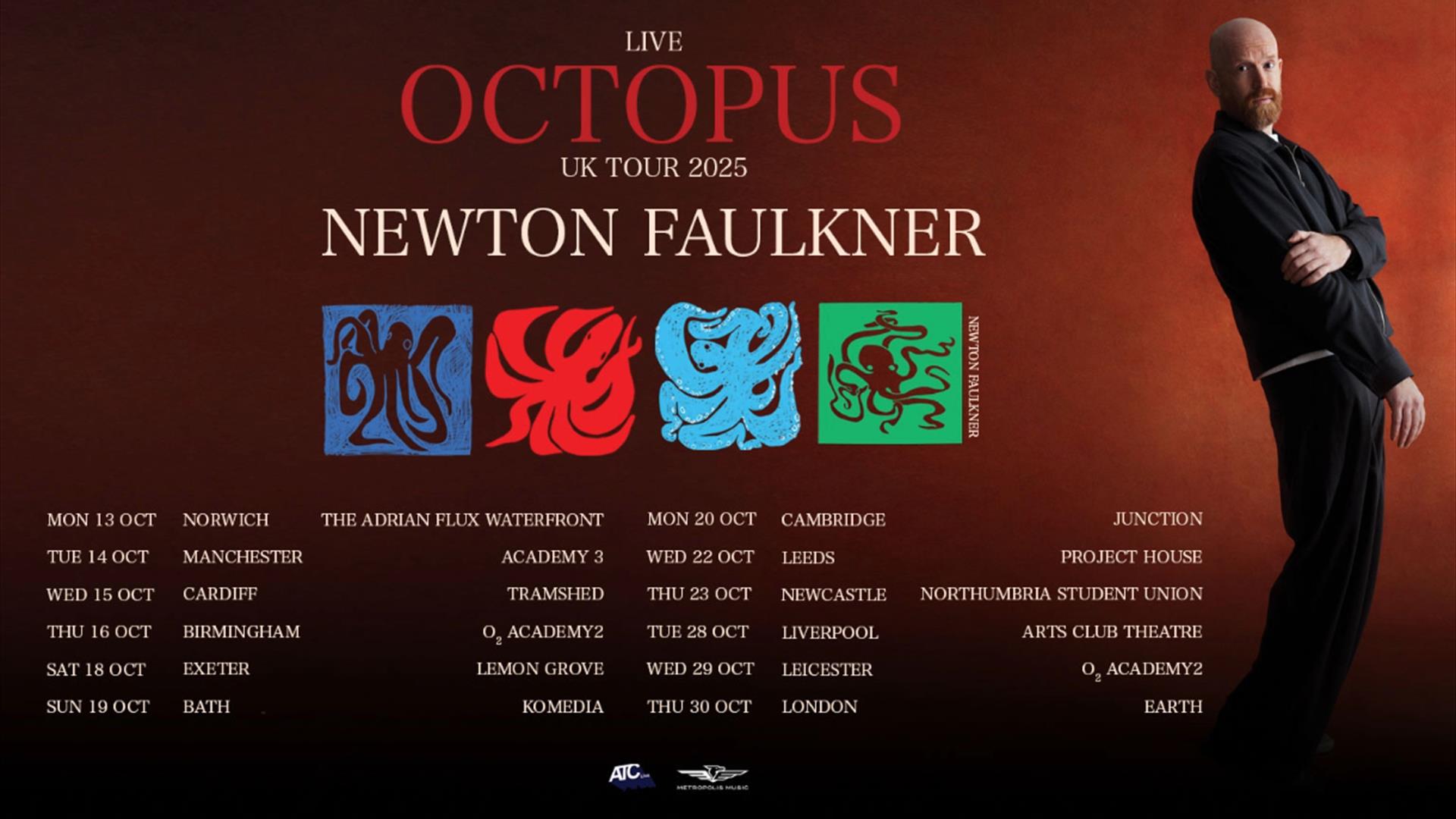 Newton Faulkner + Special Guests at Komedia Bath
