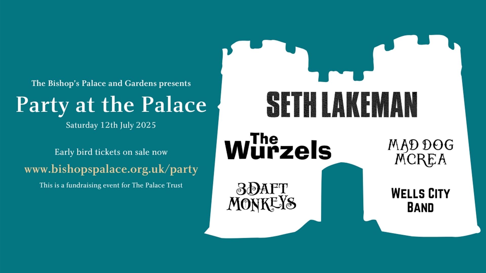 Party at the Palace 2025 at The Bishop's Palace and Gardens