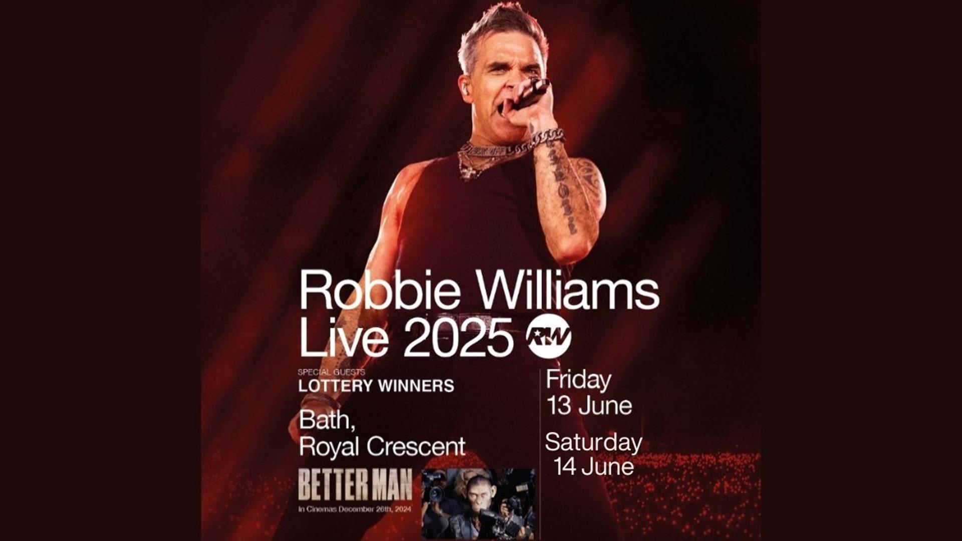 Robbie Williams Live at the Royal Crescent