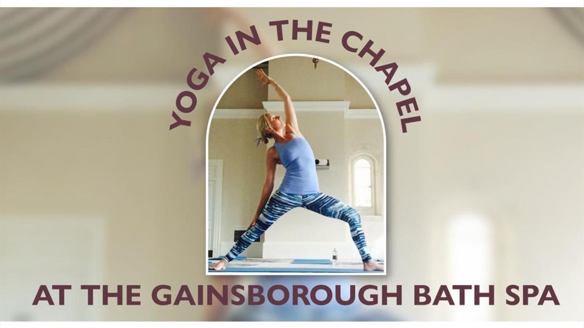 Yoga in the Chapel at The Gainsborough Bath Spa