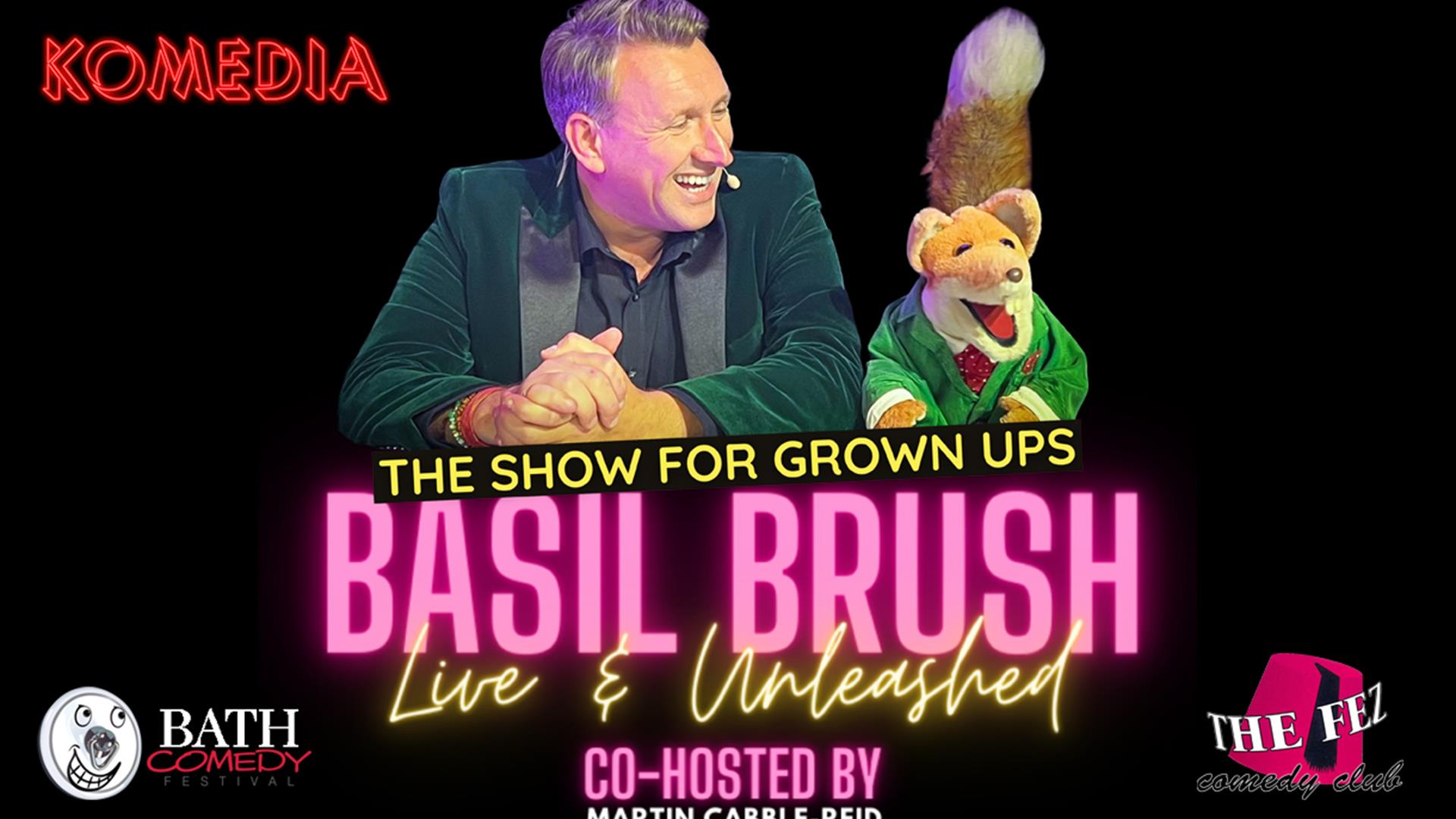 Basil Brush - Live & Unleashed at Komedia Bath