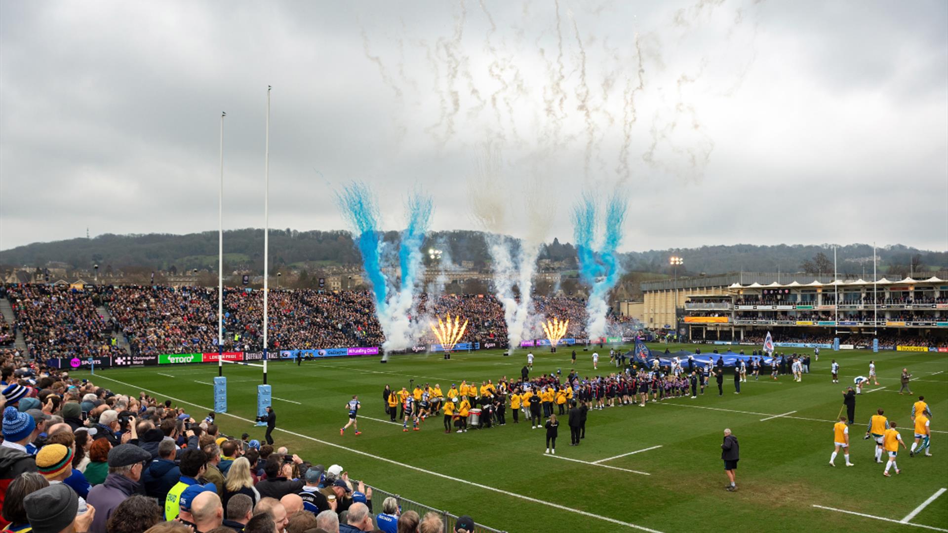 Bath Rugby v Gloucester Rugby at The Recreation Ground