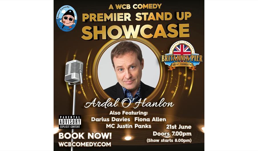 WcB comedy night with headliner Ardal O'Hanlon