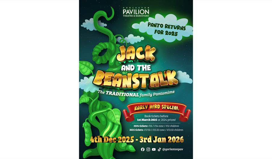 Jack and The Beanstalk - The Traditional Family Pantomime