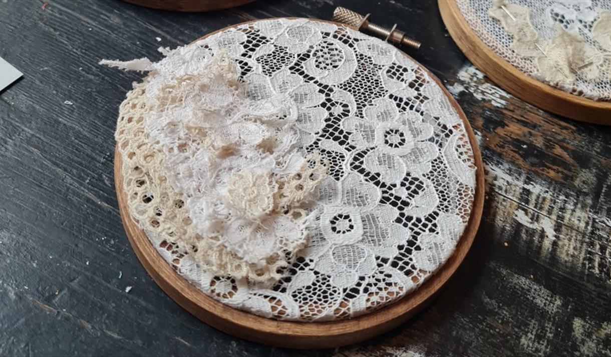 Nottingham Lace Appliqué Crafternoon | Ruddington Village