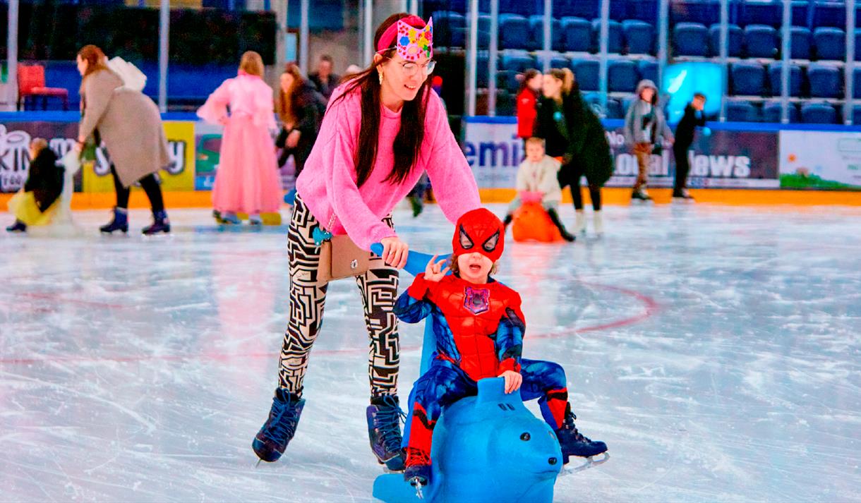 Princesses & Superheroes Themed Parent & Tots Skate