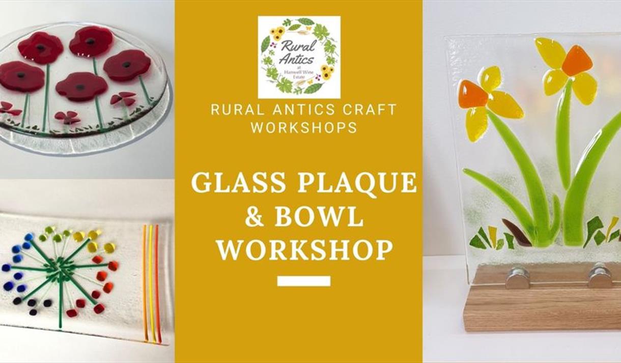 Make a Fused Glass Plaque or Bowl Workshop