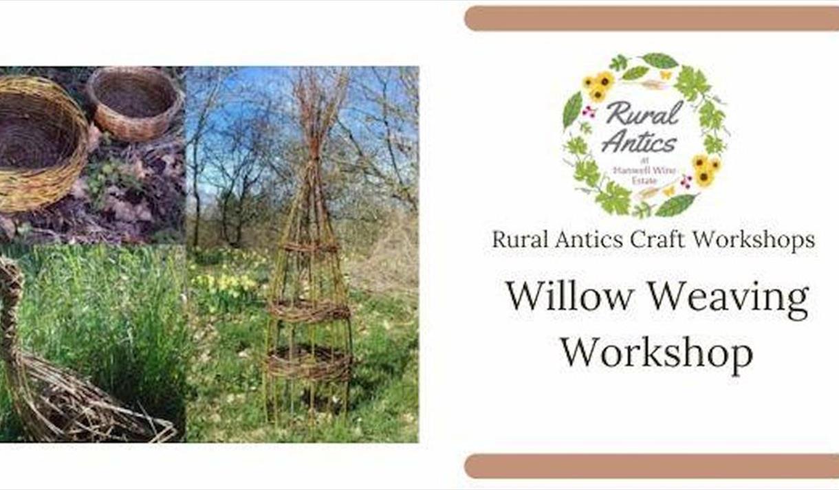 Duck, Obelisk & Basket Willow Weaving Workshop