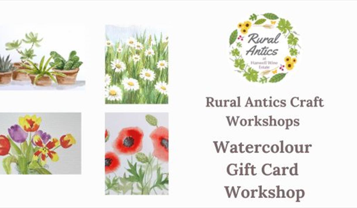 Watercolour Gift Card Workshop