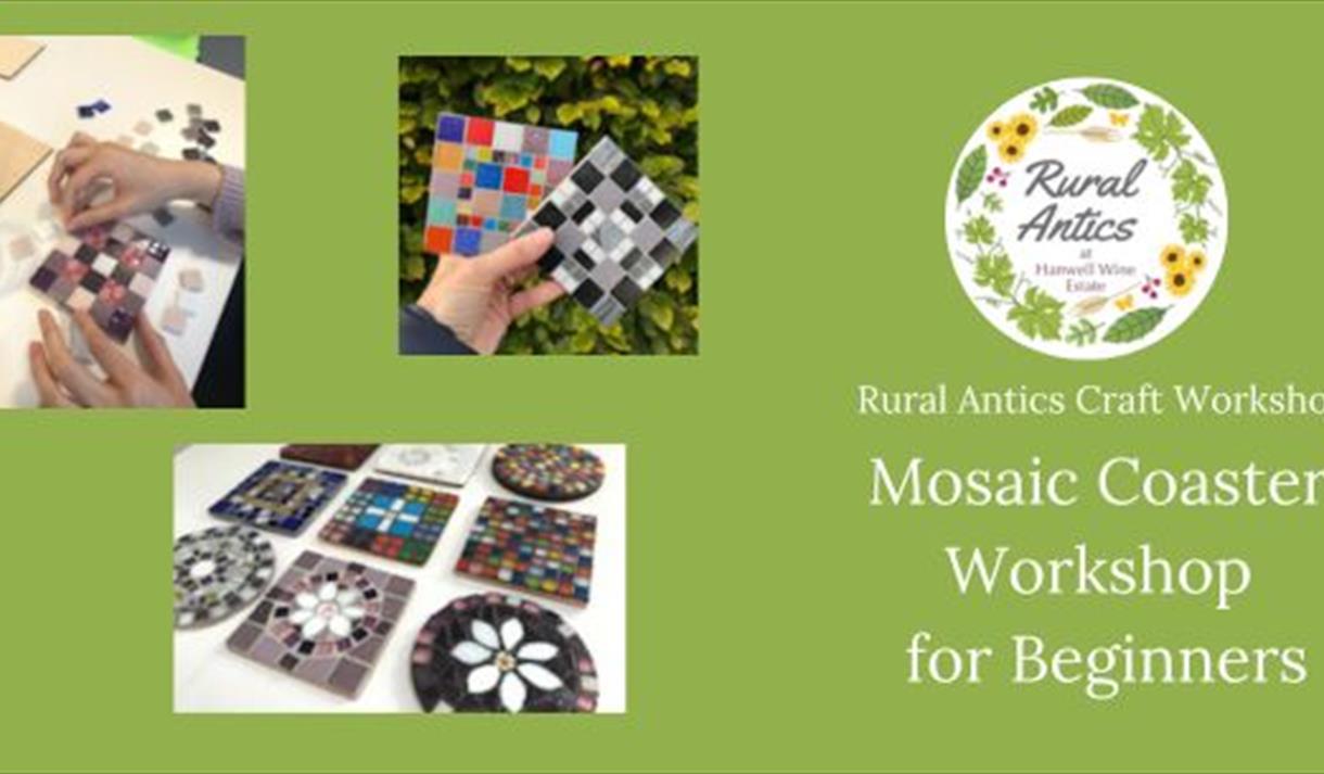 Mosaic Coaster Workshop for Beginners