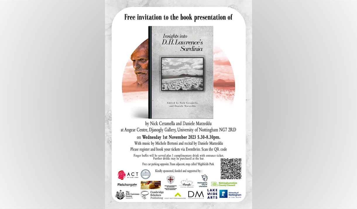 A.C.T. Book launch of Insights into DH Lawrence’s Sardinia