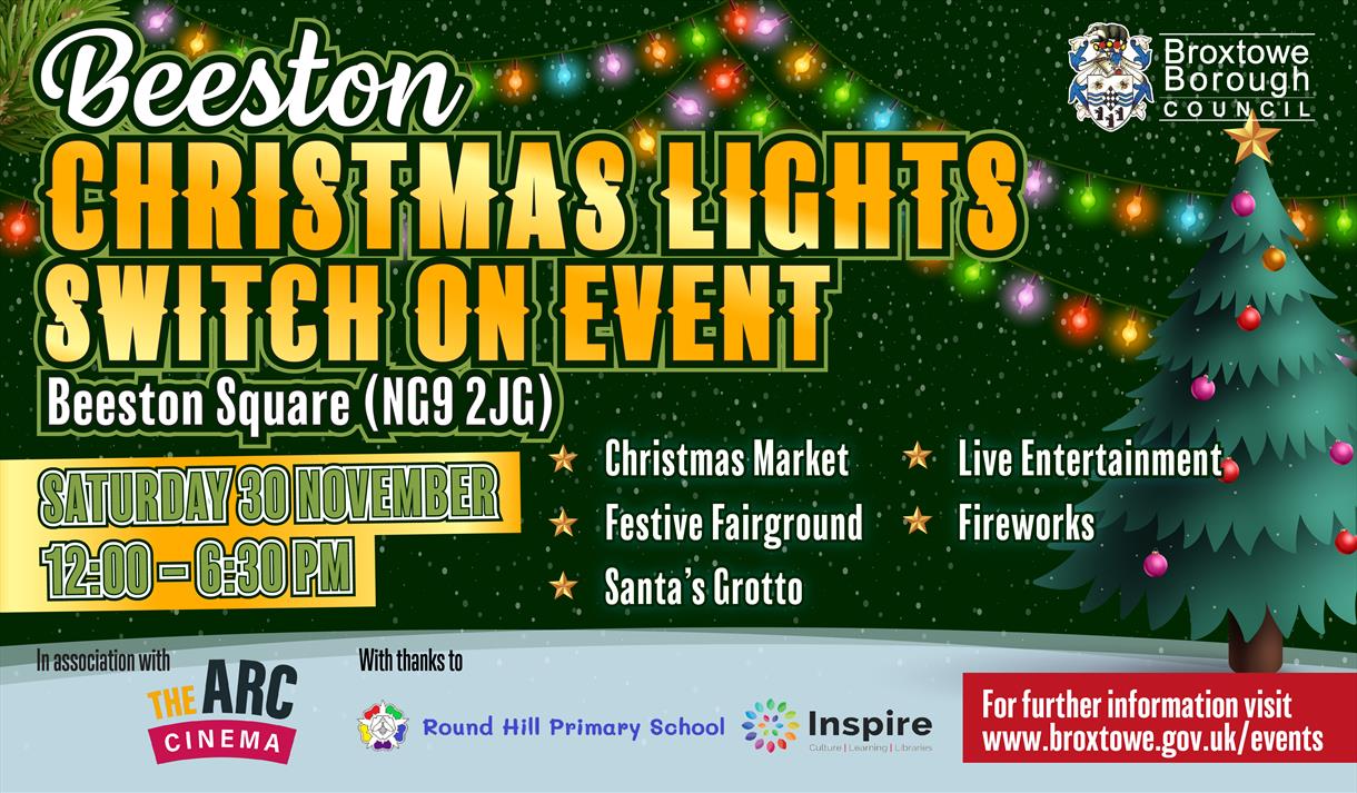 Beeston Christmas Lights Switch On 2024
