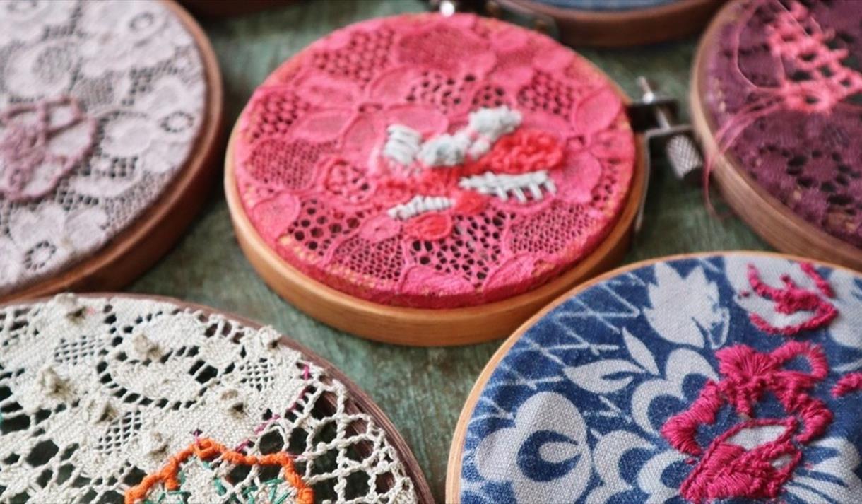April Craft of the Month: Nottingham Lace Embroidery | Ruddington Village