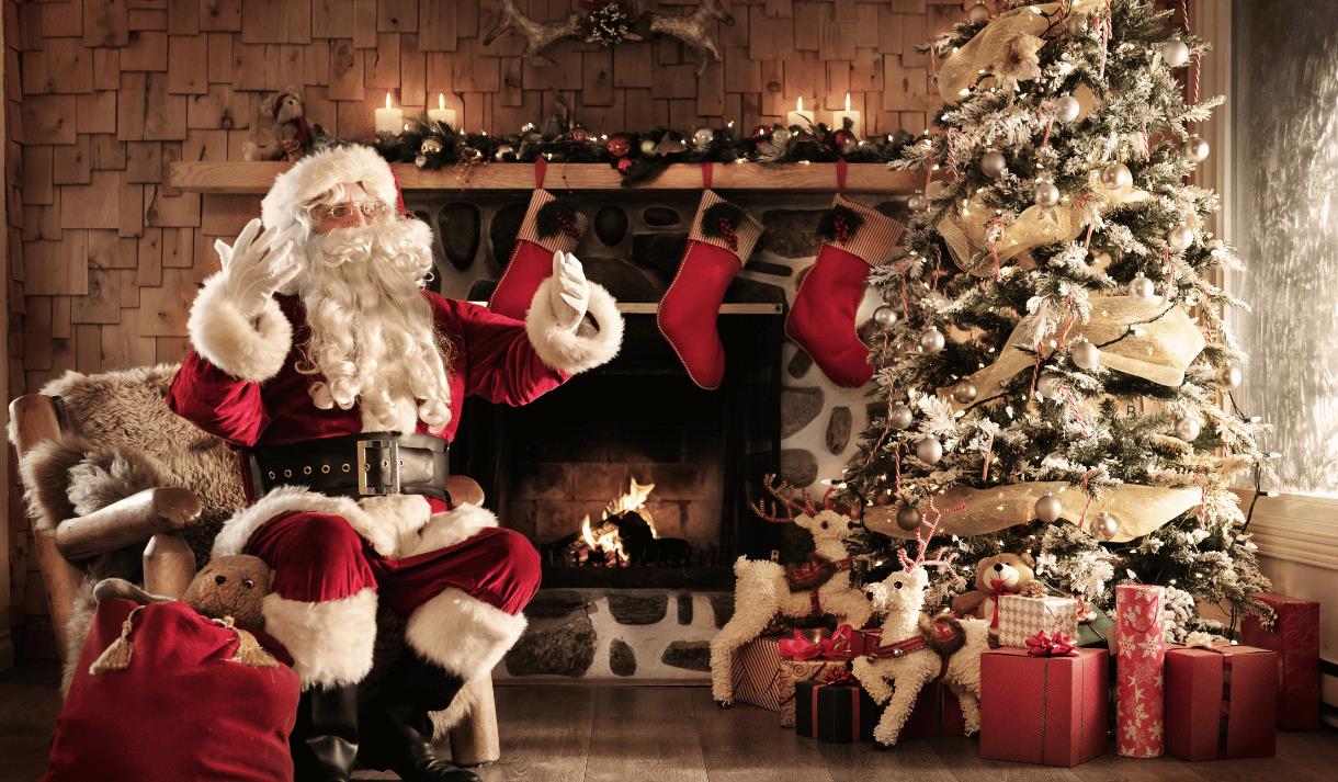 Santa's Grotto at Rufford Abbey