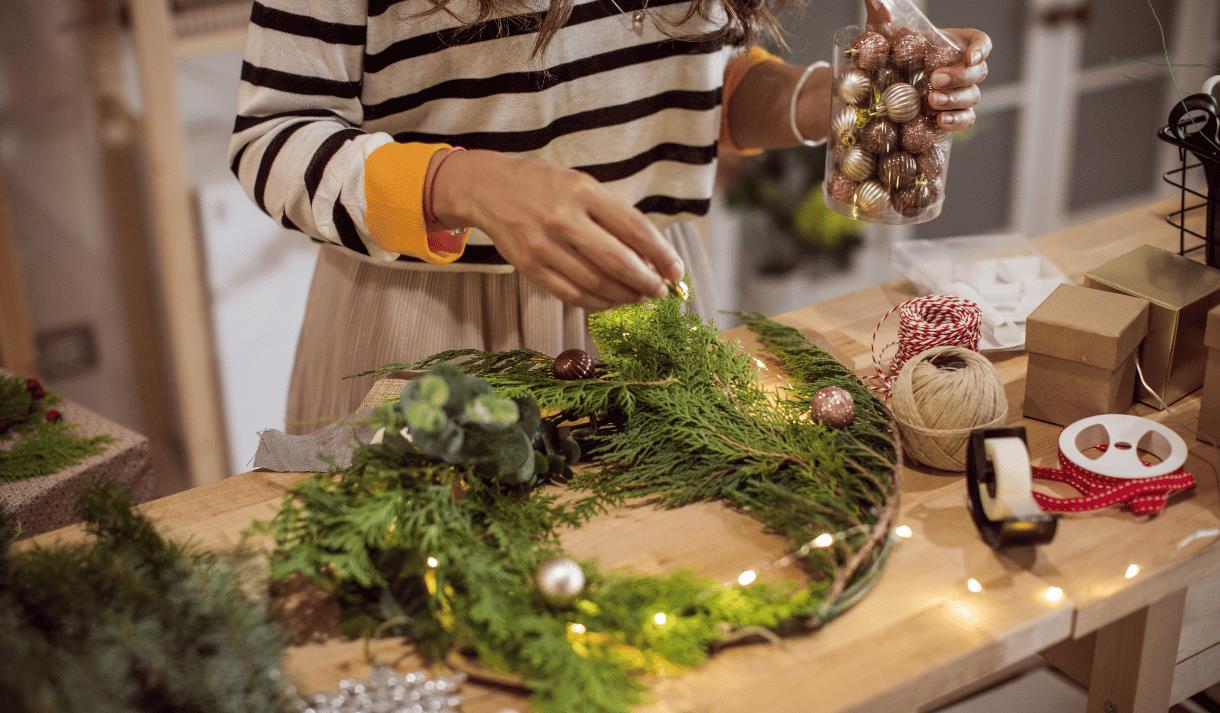 Christmas Wreath Willow Workshop