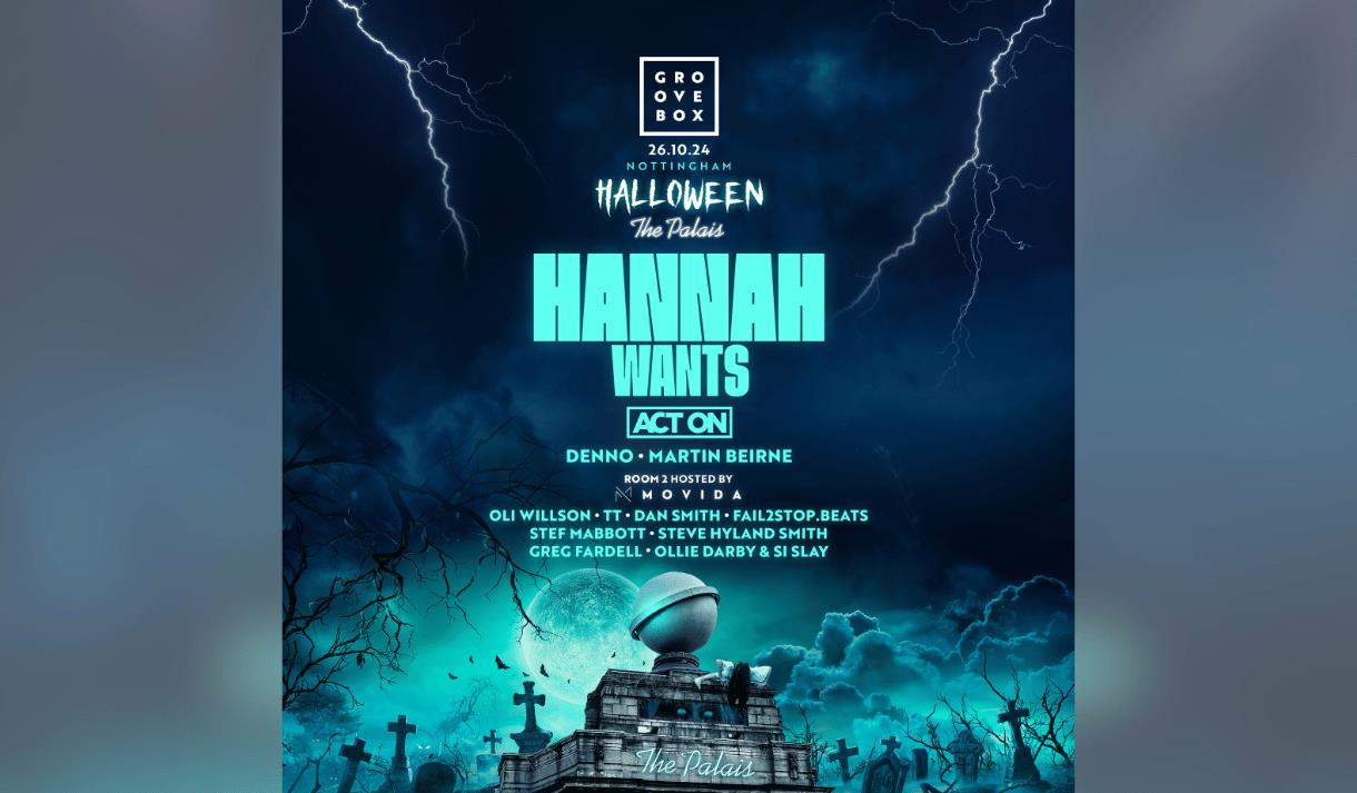 Groovebox Halloween with Hannah Wants at The Palais