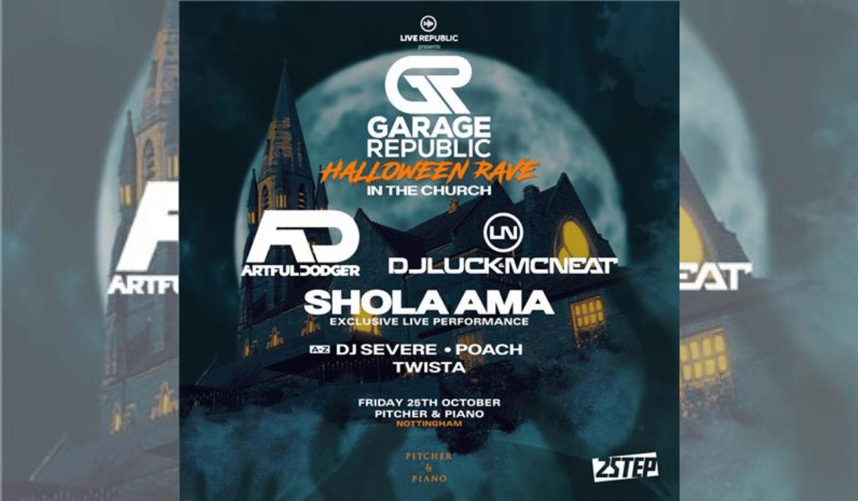 Garage Republic Halloween Rave In The Church