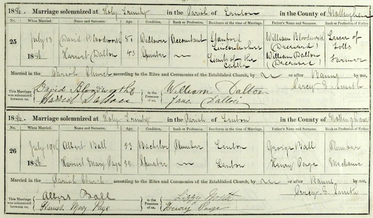 Exploring Parish Registers