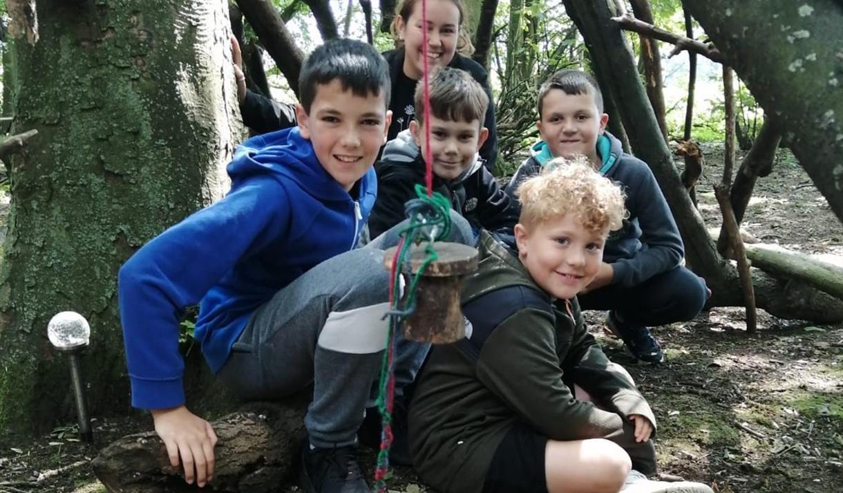 Forestry School at the Notts Maze
