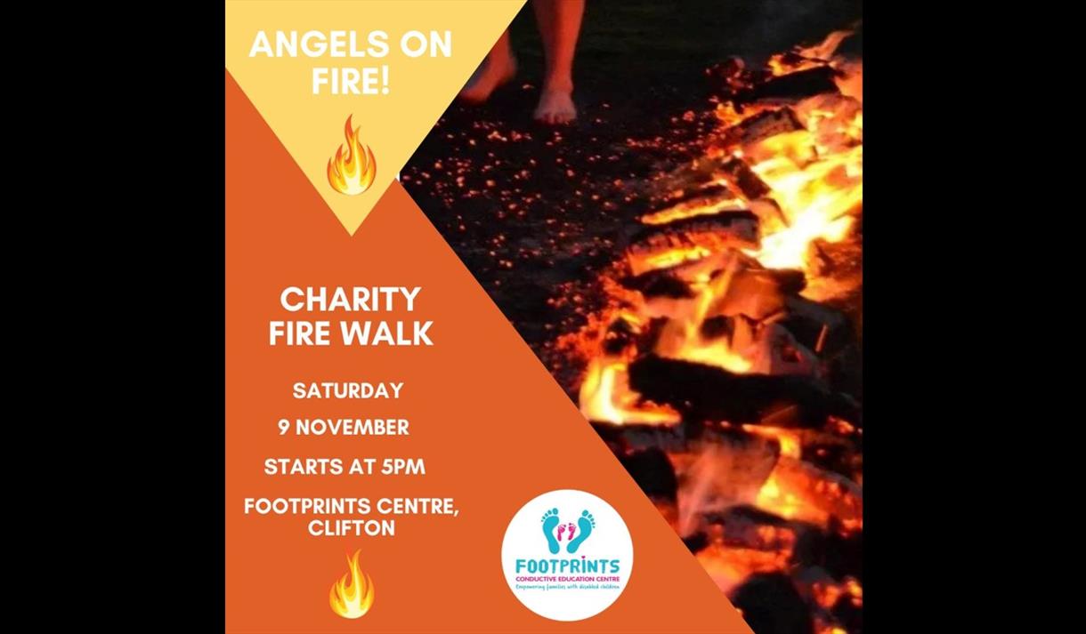 Charity Firewalk - Angels on Fire