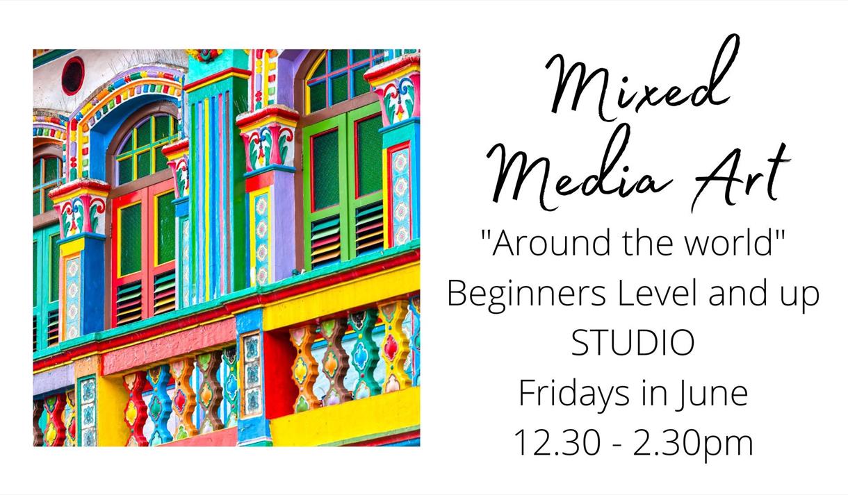 Friday Painting (Mixed media) Class: June 2023