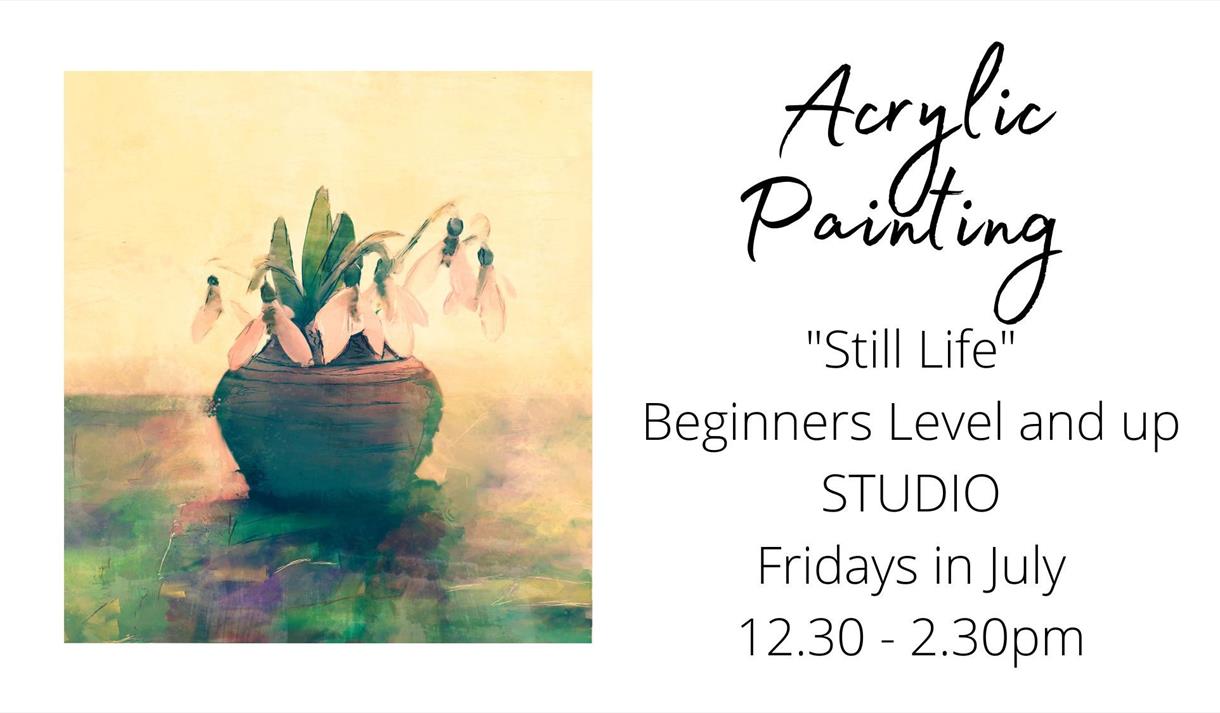 Friday Painting (Acrylic) Class: July 2023