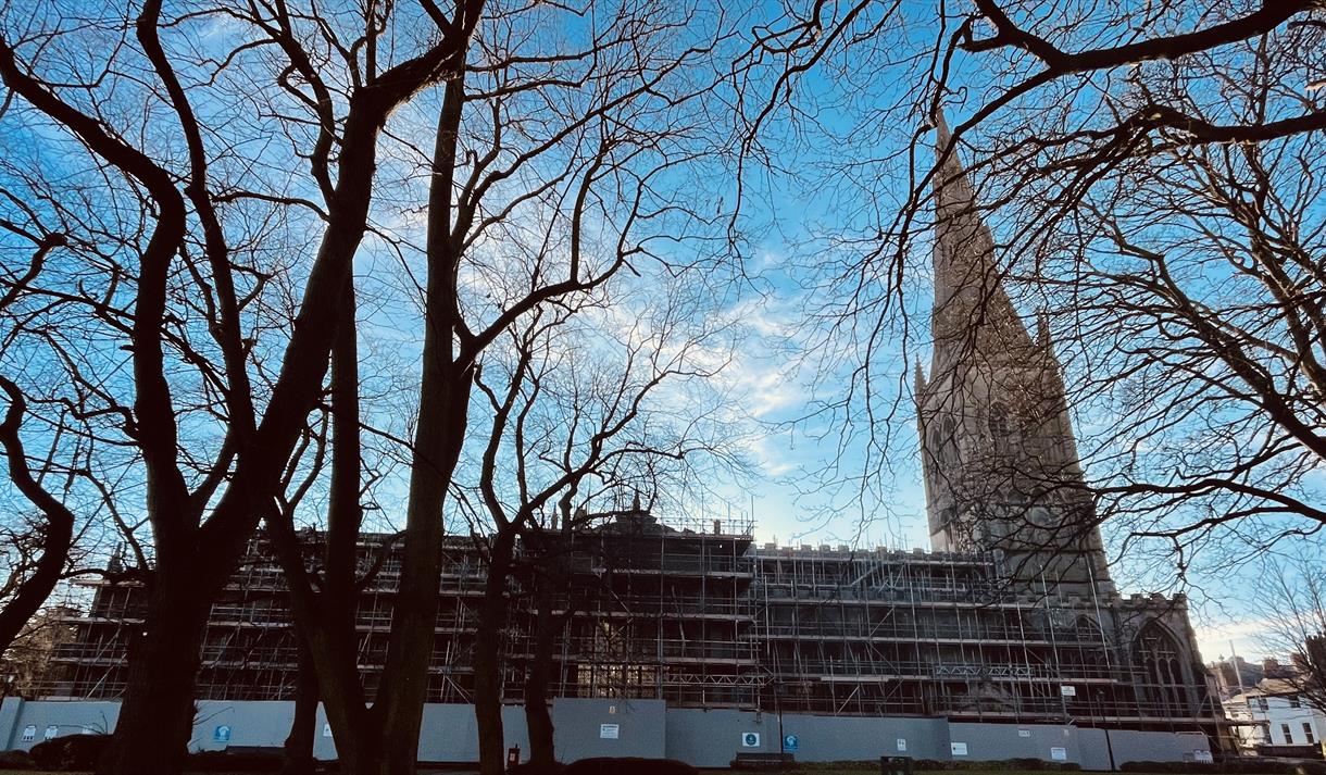 Hard Hat Tour of St Mary Magdalene