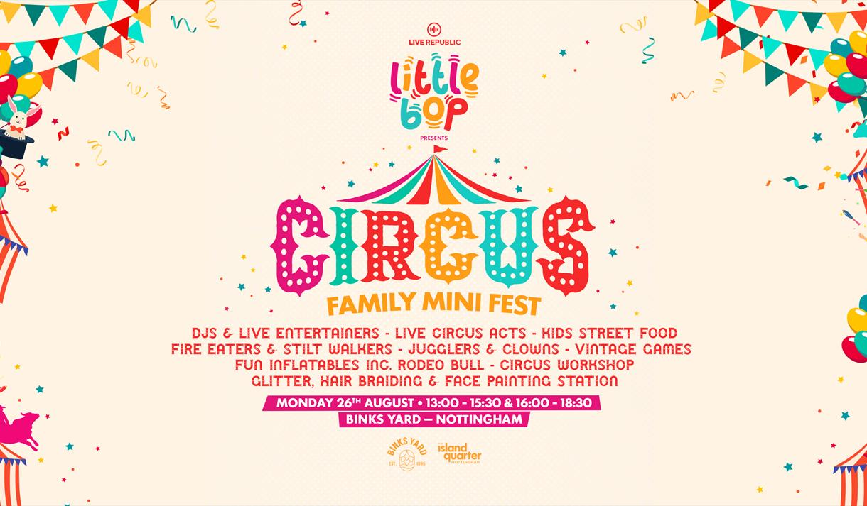 Little Bop Mini Circus: Family Mini Fest