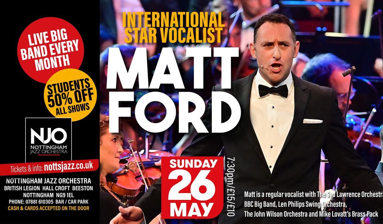 Matt Ford with Nottingham Jazz Orchestra