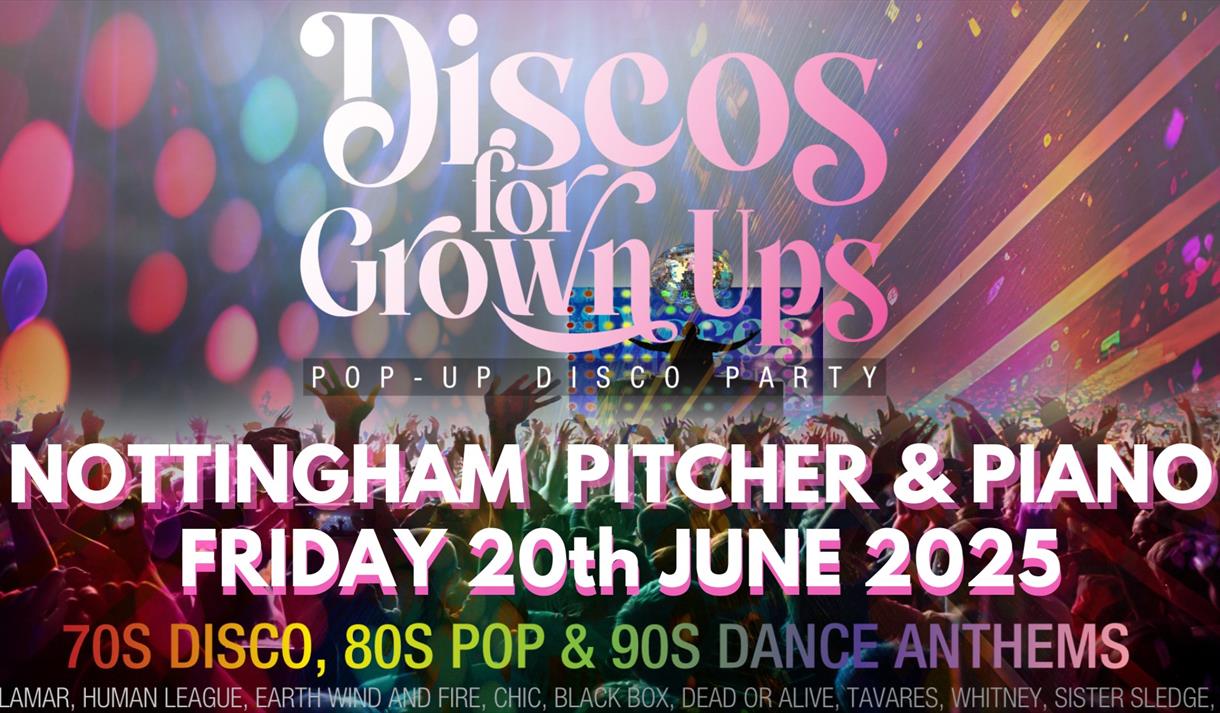 Nottingham Discos for Grown ups - The Church Pitcher & Piano
