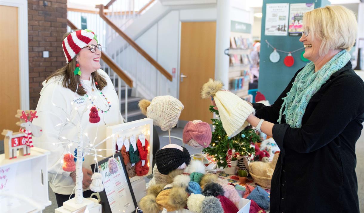 Christmas Market at Arnold Library
