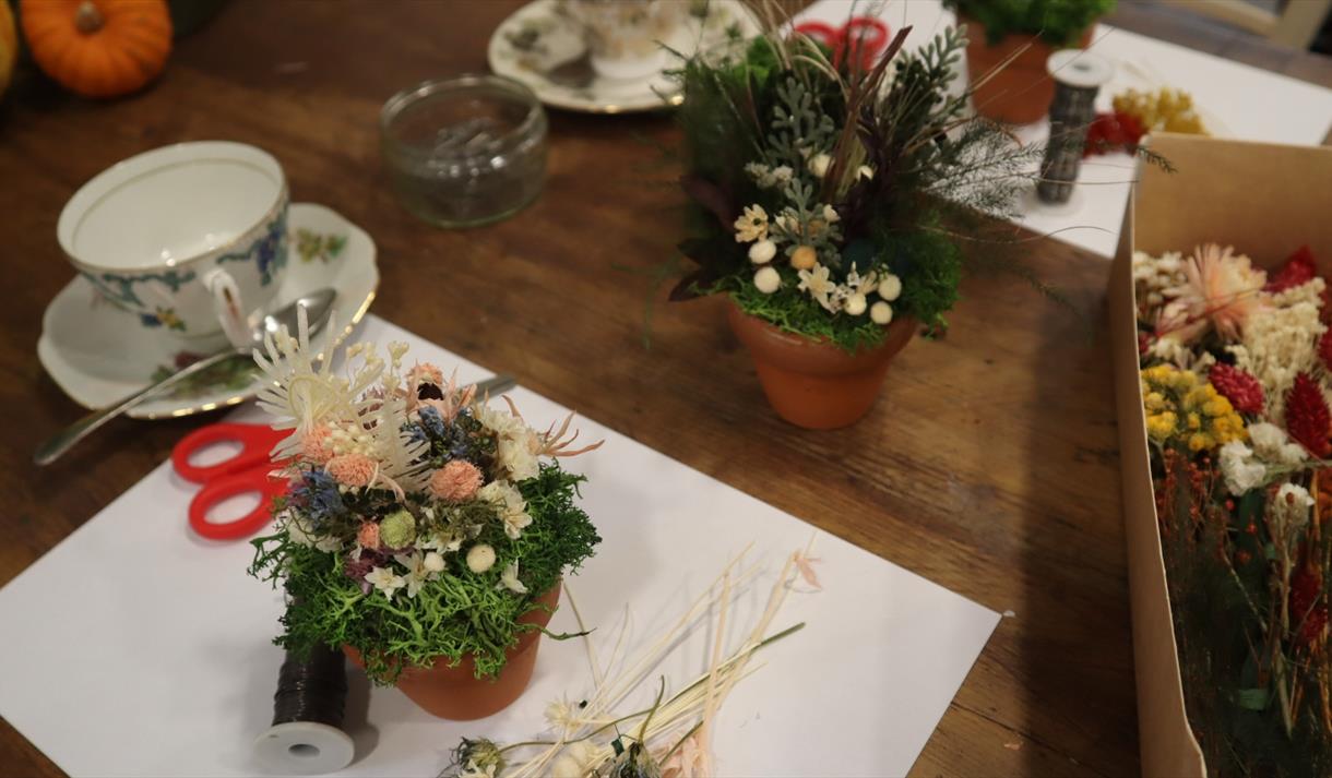 Mini Garden Family Crafternoon at Debbie Bryan
