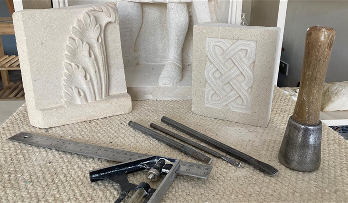 Stone Carving Workshop with Alan Micklethwaite