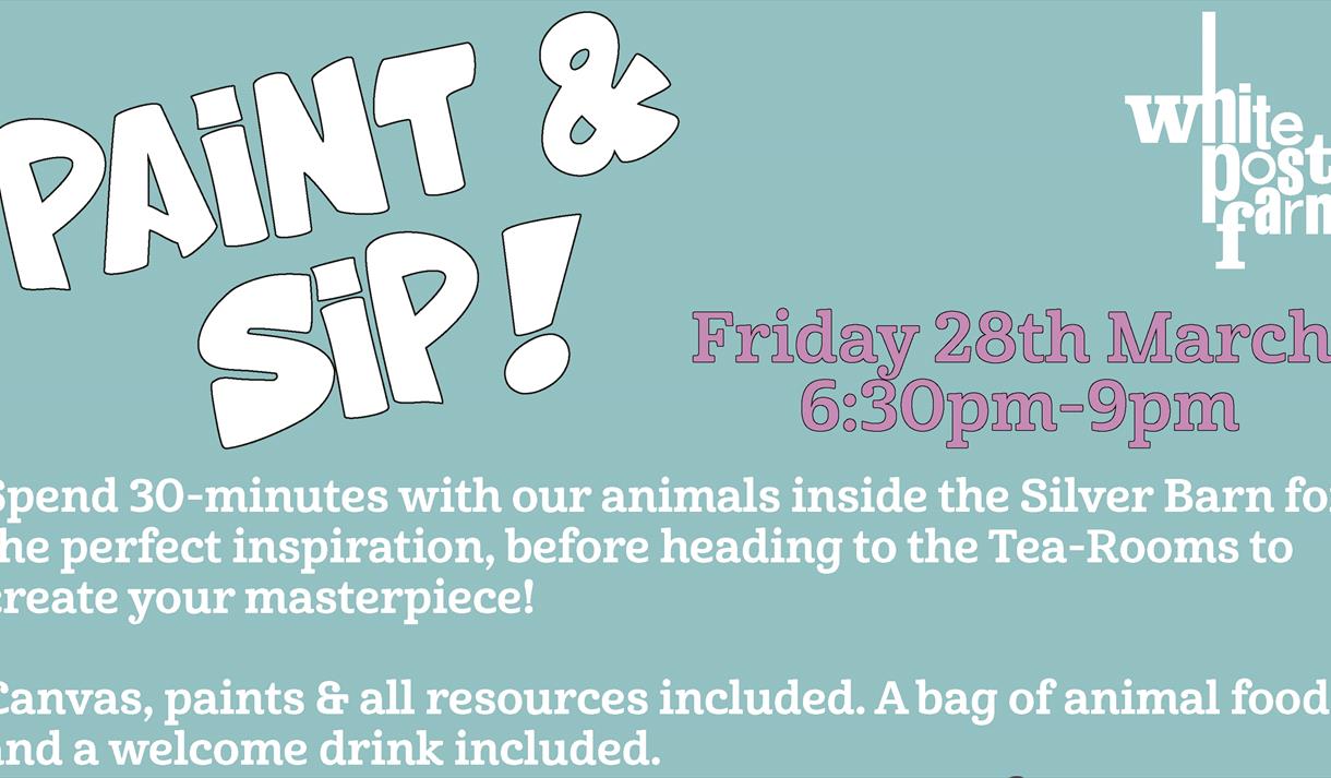 Paint & Sip (18+)