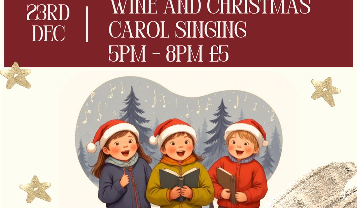 Wine & Christmas Carols Evening at Wolds Wine Estate