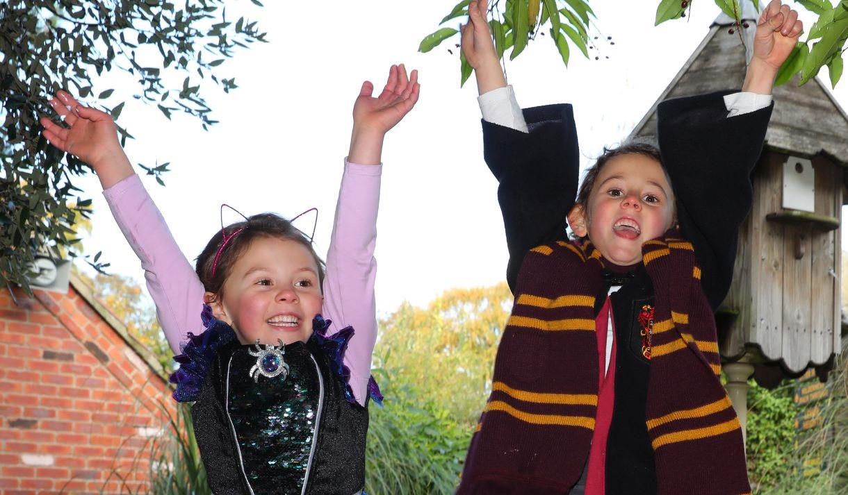 Witches and Wizards at the Tropical Butterfly House